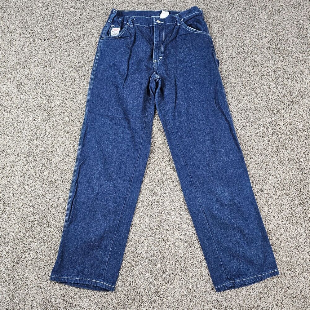 Vintage Pointer Brand Jeans Size 8M 30x29 Blue Denim Y2K Carpenter Utility Work